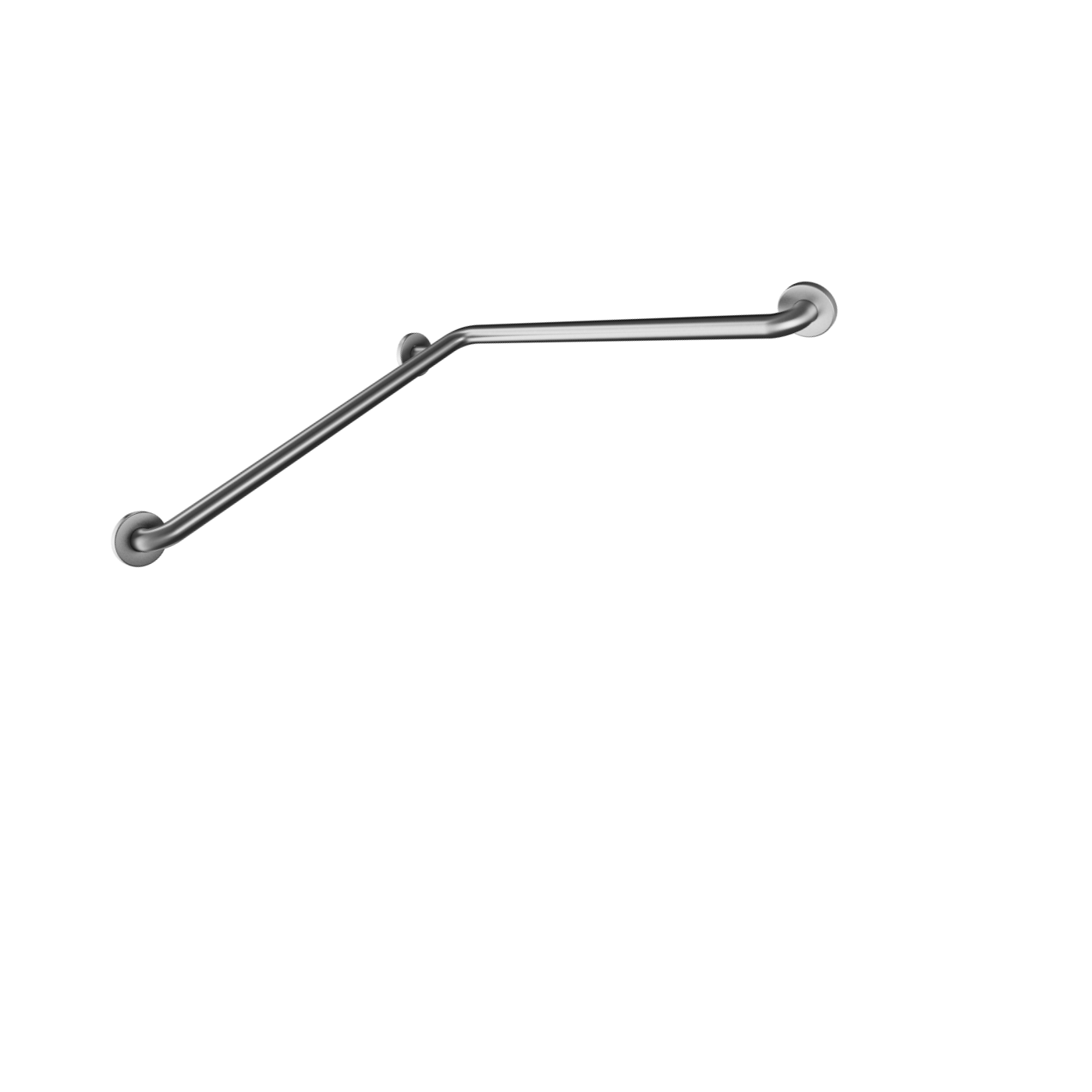 B630-B Угловой поручень из нержавеющей стали, 3-точечное крепление Duten 