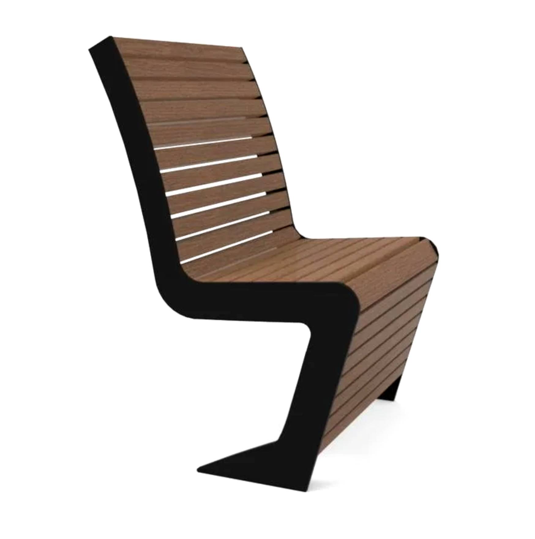 ZISL02.01.01-MS.GR ГРЕТТА Зигзаг 2 кресло Соло, скамья парковая LAB.Space 