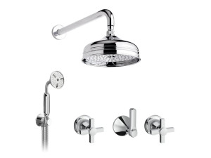 Набор для душа с 5 отверстиями и ручным душем