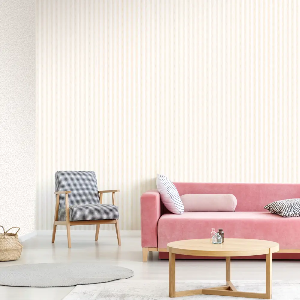 Обои флизелиновые Euro Decor Julie бежевые 1.06 м 7008-01 82377940 STLM-2087011 - Вид №3