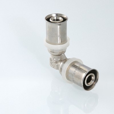 VTm.251.N.002626 Пресс-фитинг – угольник Valtec 26 мм  - Вид №1