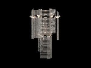 Венецианский Кристалл ручной работы настенный светильник