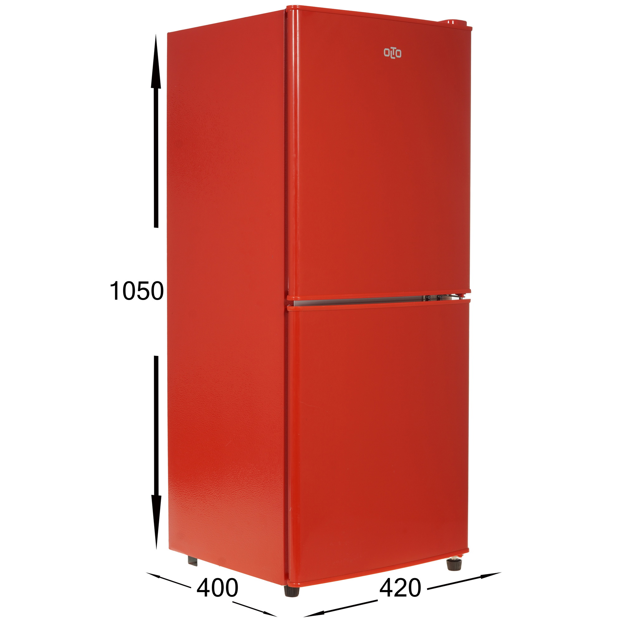 9980733 Холодильник компактный   Olto RF-140C красный STDN-0044594 - Вид №5