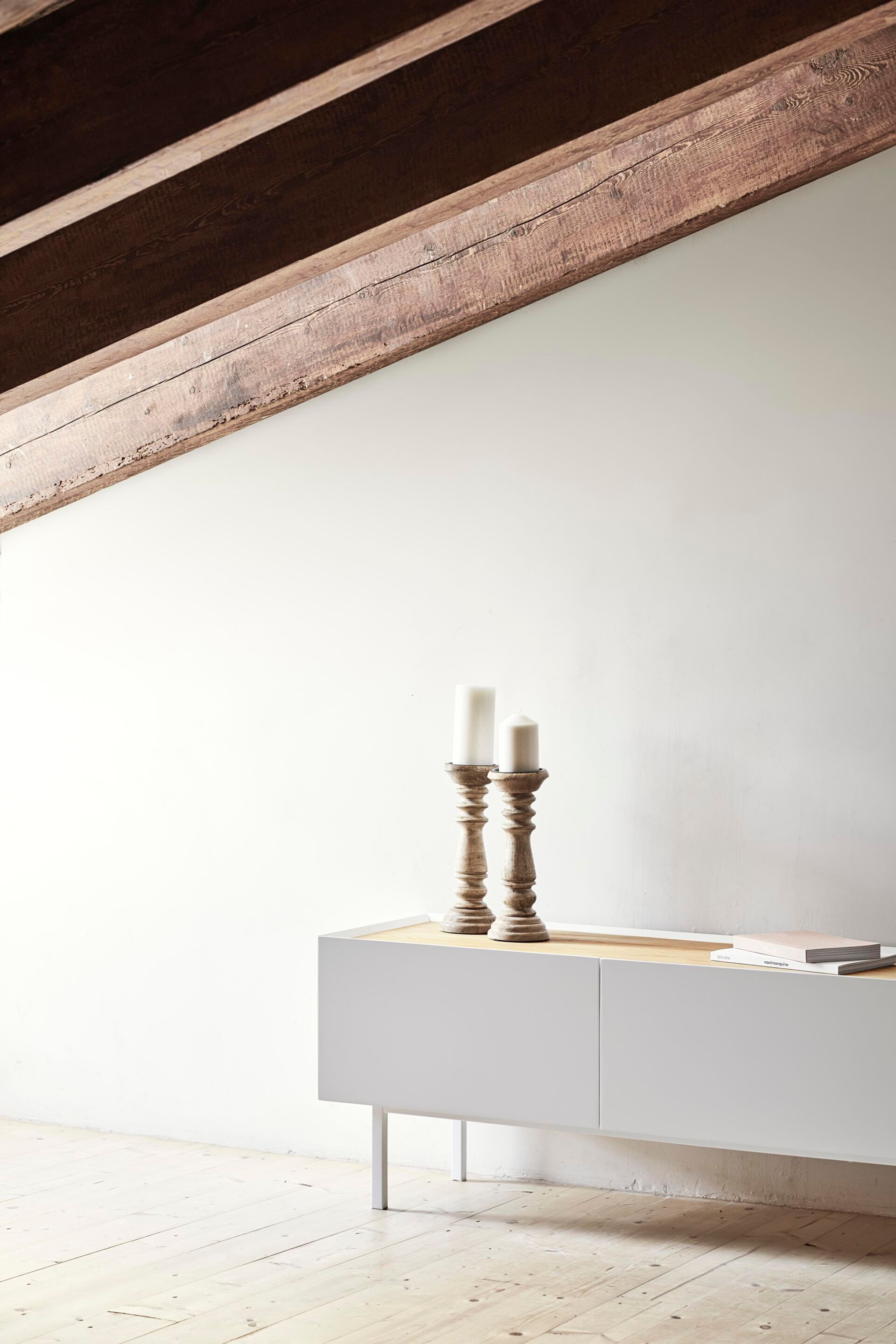 Шкаф для телевизора из шпона с распашными дверцами и ящиками TEULAT Arista ARCH-00021520 - Вид №12