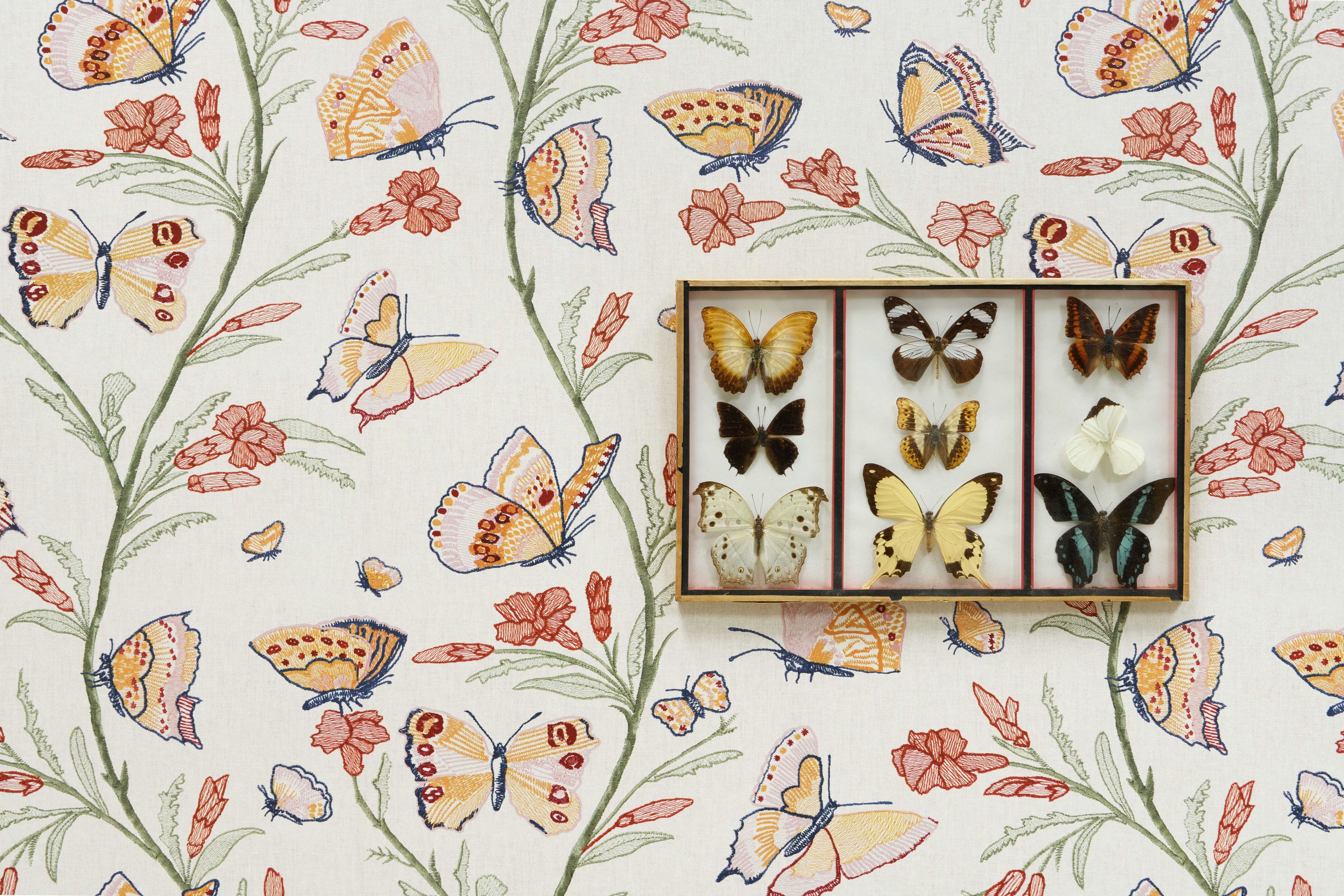 Цветочные узоры нетканые обои LELIEVRE Quenin-Belle Époque ARCH-00062329 - Вид №4