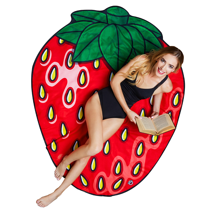 BMBTSB Покрывало пляжное , strawberry BigMouth  - Вид №1