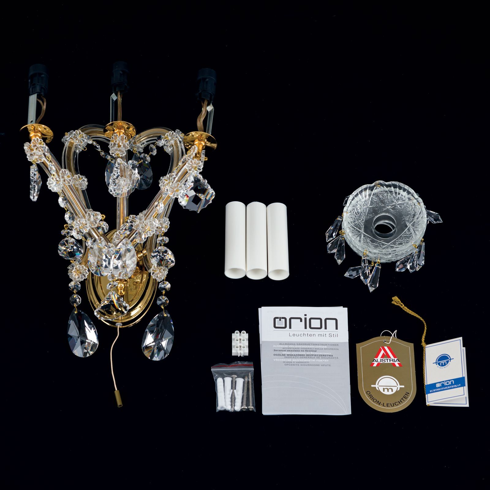 Настенный светильник с кристаллами Orion Maria Theresia ARCH-00143956 - Вид №6