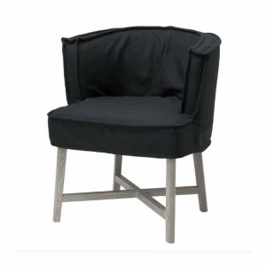 Кресло Liberty от Eichholtz черное EICHHOLTZ ДИЗАЙНЕРСКИЕ, EICHHOLTZ 062353 Черный