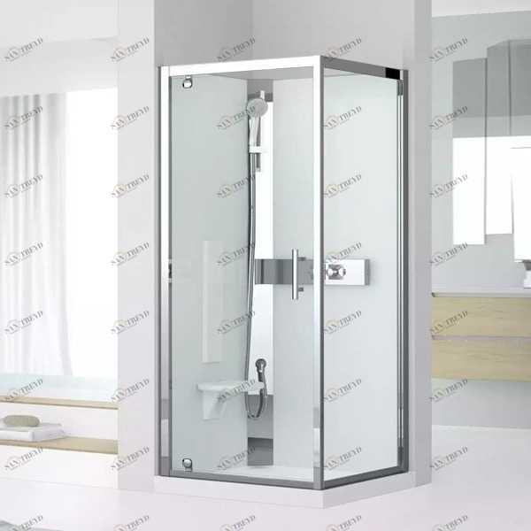 Novellini. Душевая кабина 90x90 GF90 STANDARD с высоким душевым поддоном GLAX 3 GL3GF99M1K