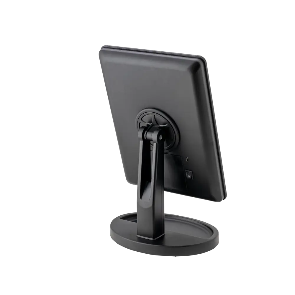 Зеркало настольное Swensa BSA-MR 22x16 см с подсветкой цвет чёрный STLM-2131508 - Вид №3