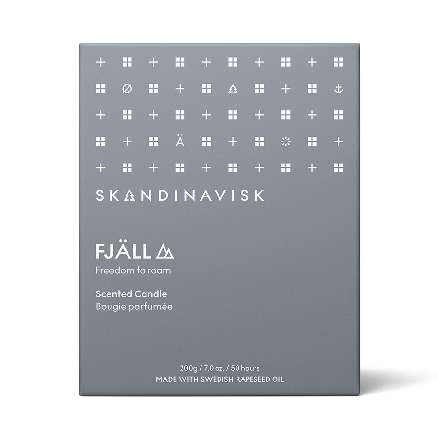 SK20111 Свеча ароматическая fjall с крышкой, 200 г S K A N D I N A V I S K  - Вид №6