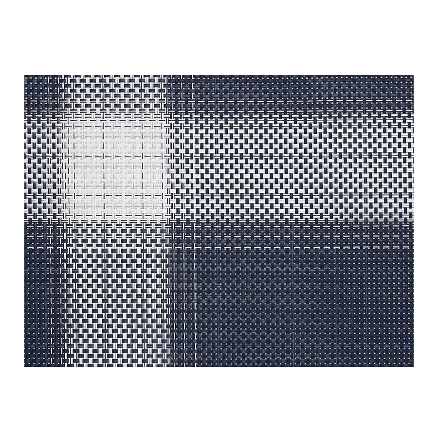 Салфетка виниловая Midnight, жаккардовое плетение, 36х48 см Chilewich C100523002 - Вид №2