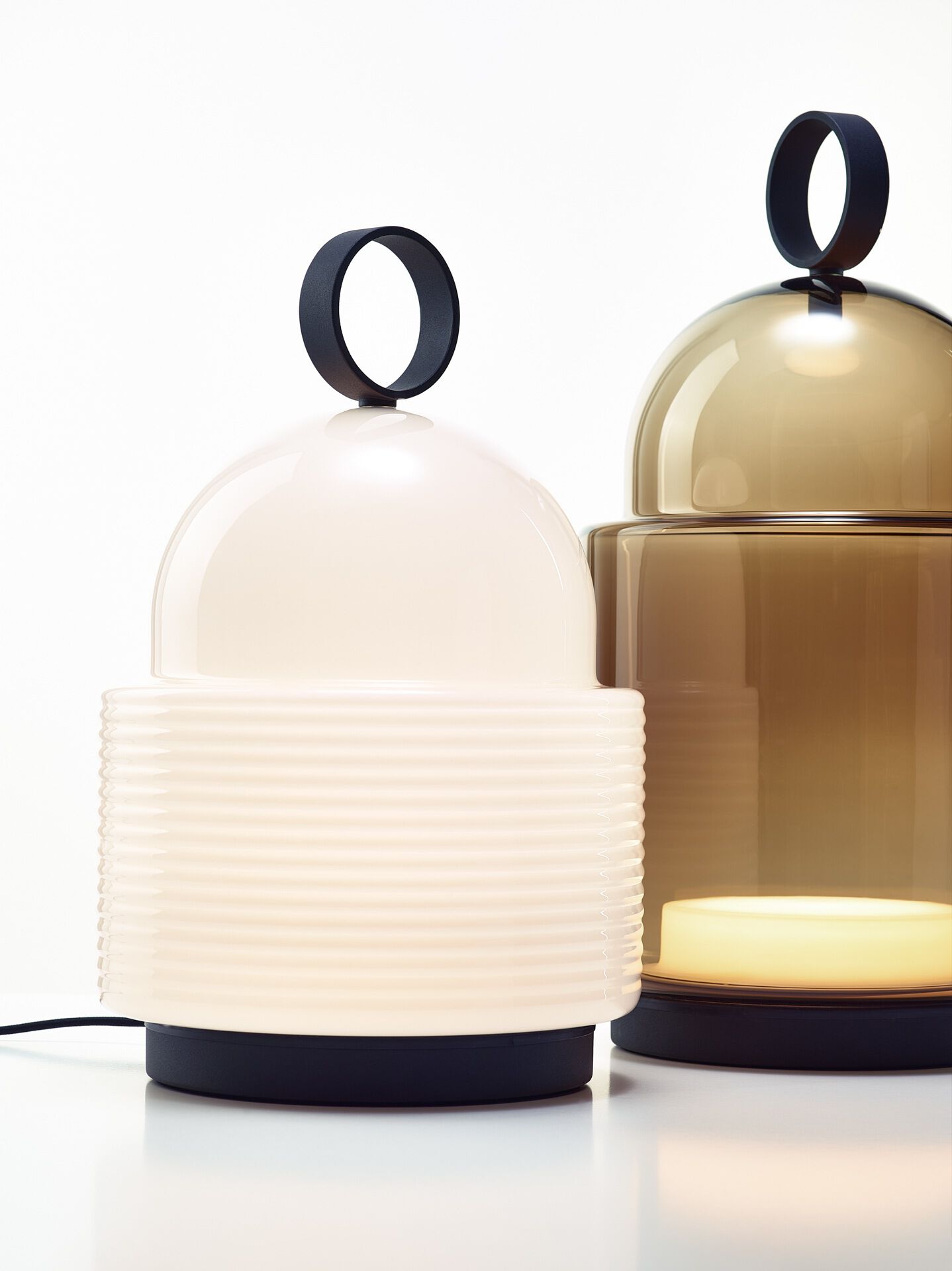 Настольная лампа из дутого стекла BROKIS купол ARCH-00053431 - Вид №6