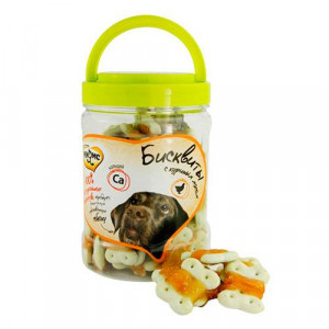 ПР0035376 Лакомство для собак бисквиты с куриным мясом МНЯМС