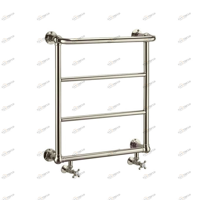 Полотенцесушитель настенный Arcade, НИКЕЛЬ  Burlington ARCR3 NKL, ARCR6 NKL 