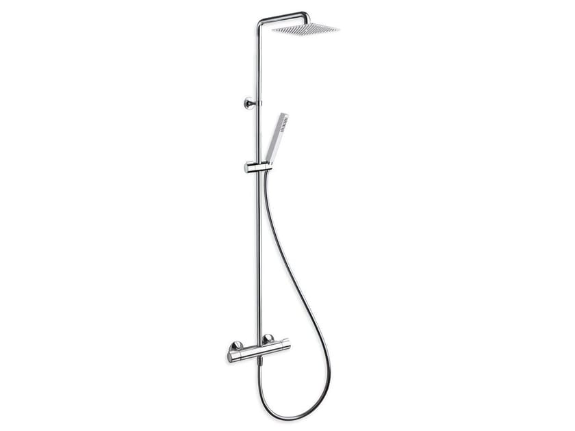 ABS настенный термостатический душ колонка с ручной душ CRISTINA Rubinetterie дополнения-выбор ARCH-00121617