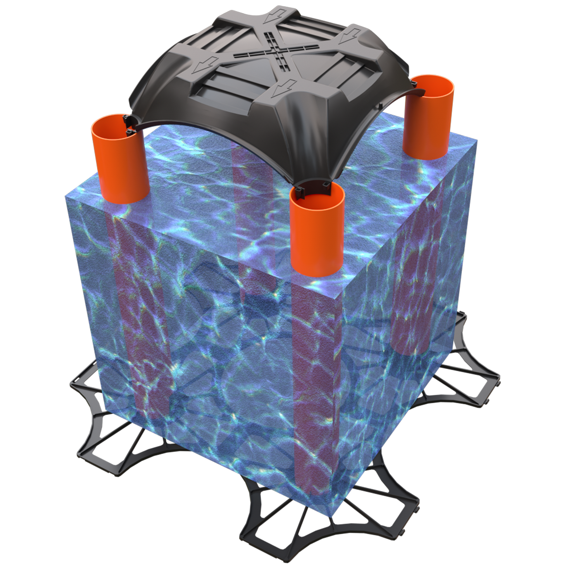 New Elevetor Tank Накопительный бак из железобетона Geoplast 