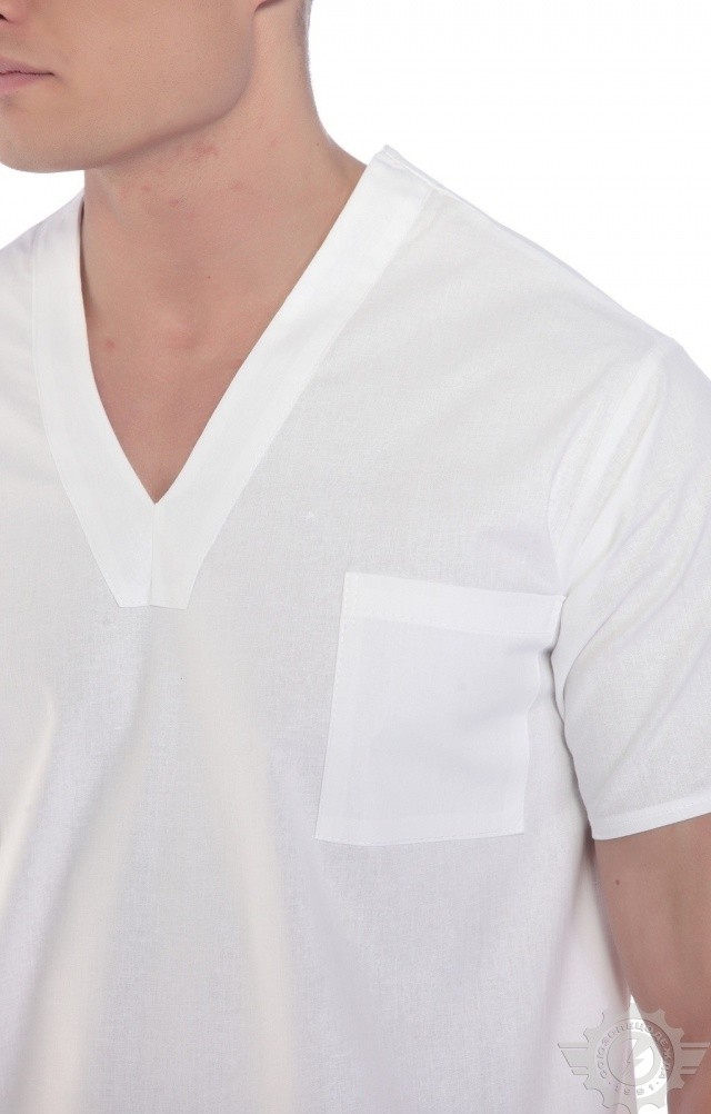 66030 Куртка пекаря  Повар  размер 40-42/158-164 Спецодежда  - Вид №4