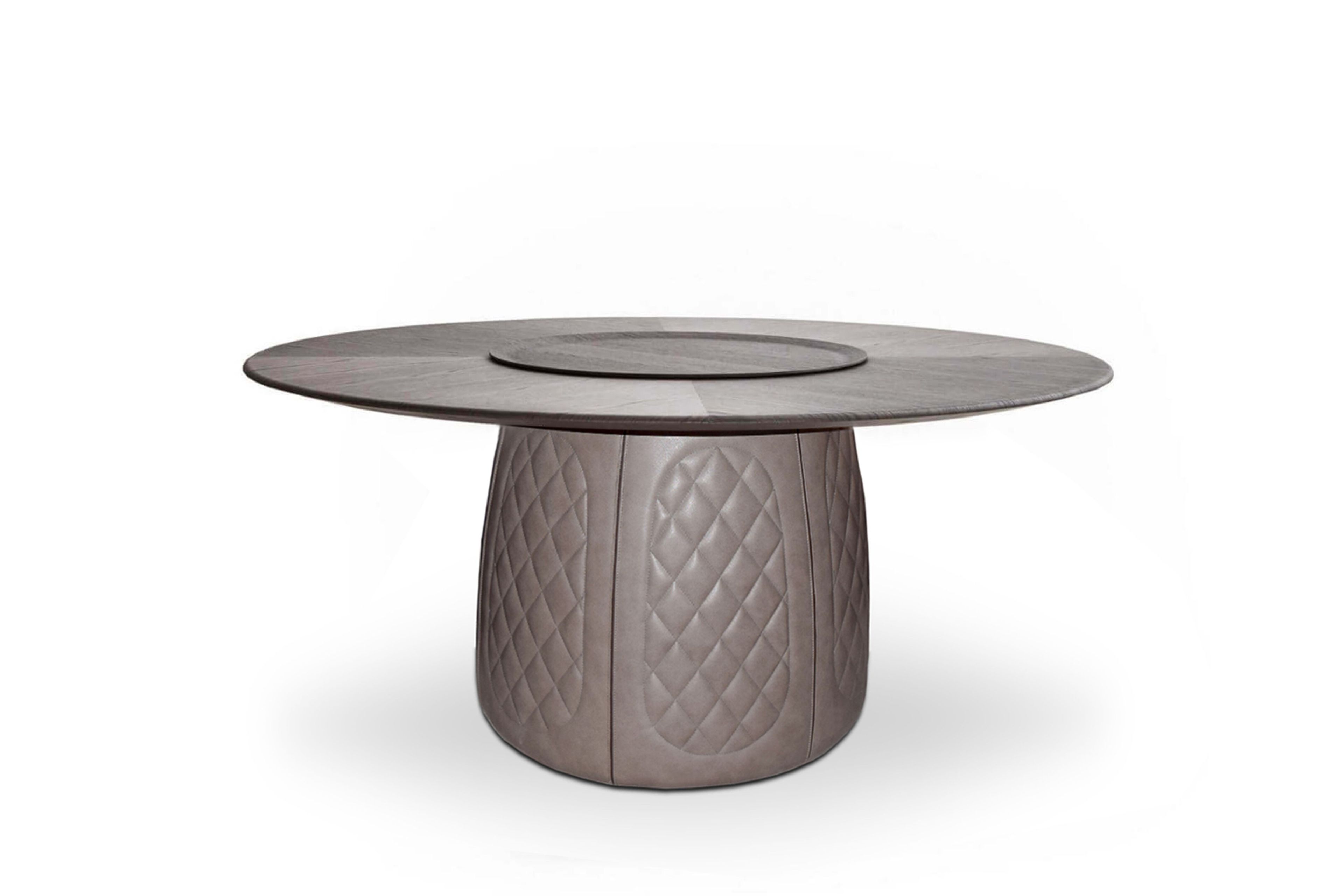 Круглый стол из МДФ с керамической вставкой ABLE POSITANO ARCH-00064596 - Вид №3