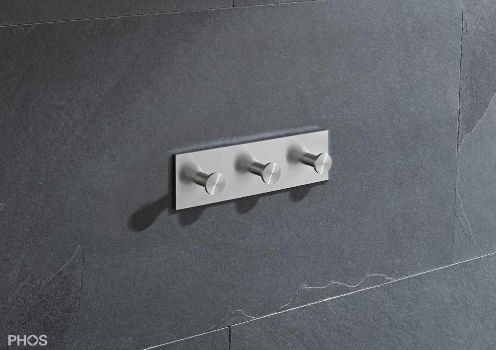 HL5H12S-B Полотенцесушитель с крючками на 5 стержней PHOS  - Вид №1