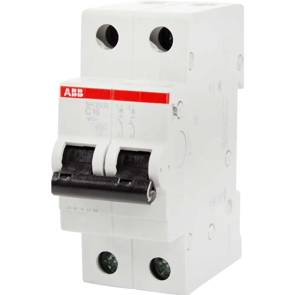 Автоматический выключатель ABB SH202L 1P N C16 А 4.5 кА 2CDS242001R0164 12486490 STLM-2153409 