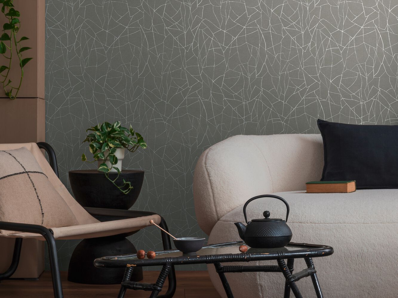 Огнестойкие обои с эффектом ткани Architects Paper French Affair ARCH-00056567 - Вид №6