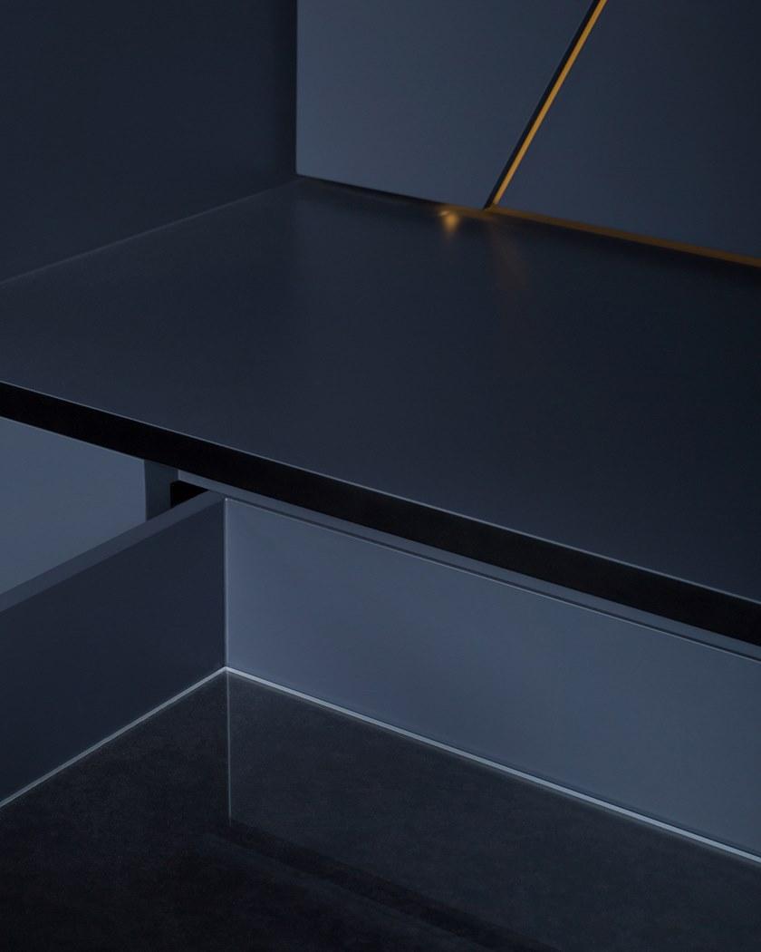 Greenapple Буфет из лакированного дерева со встроенной подсветкой Perfect raw G702229  - Вид №5