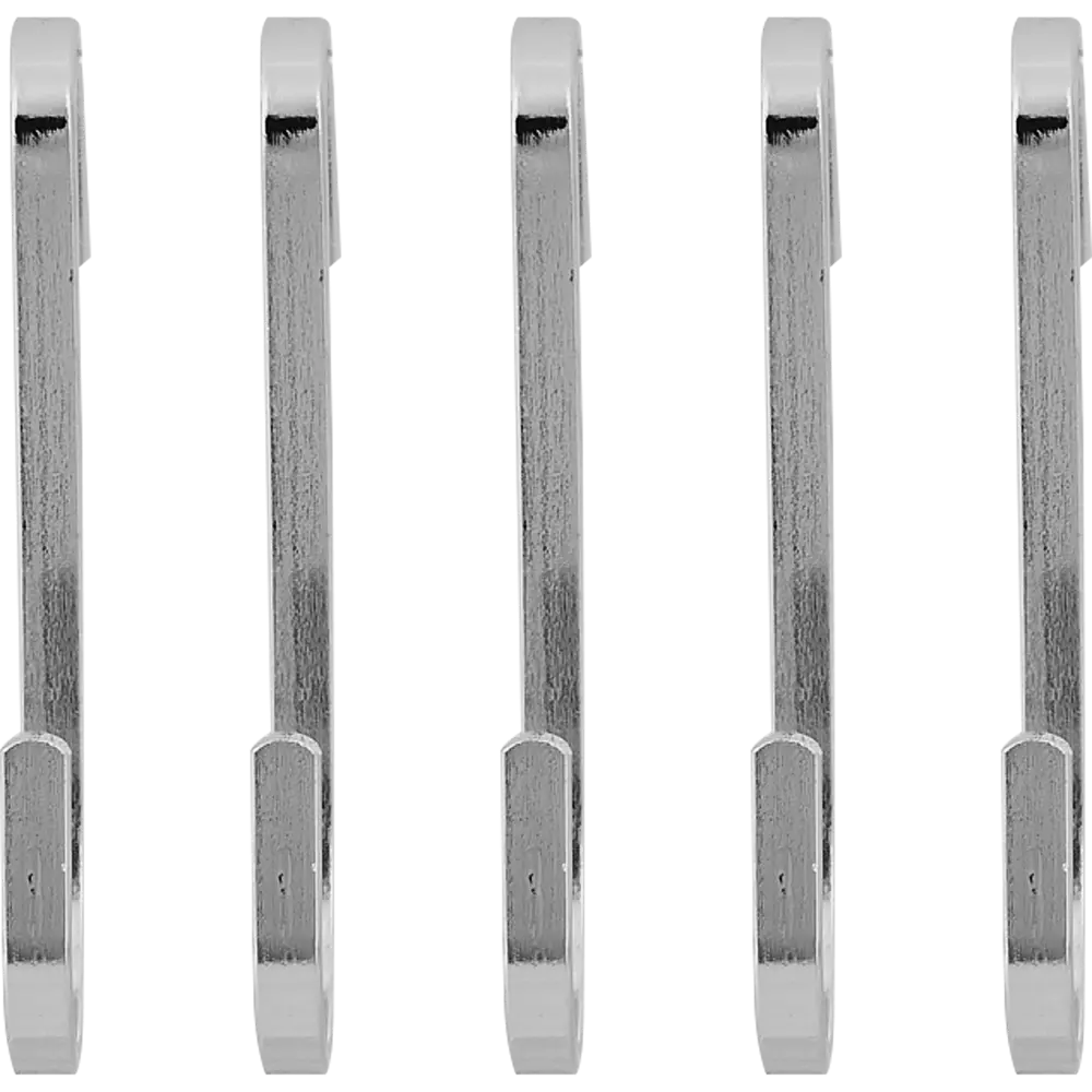 Крючок для рейлинга Аквадекор Stick, 99x55 мм, цвет хром, 5 шт. 82488052 STLM-2042597  - Вид №2