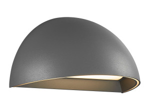 Алюминиевый наружный настенный светильник с датчиком движения