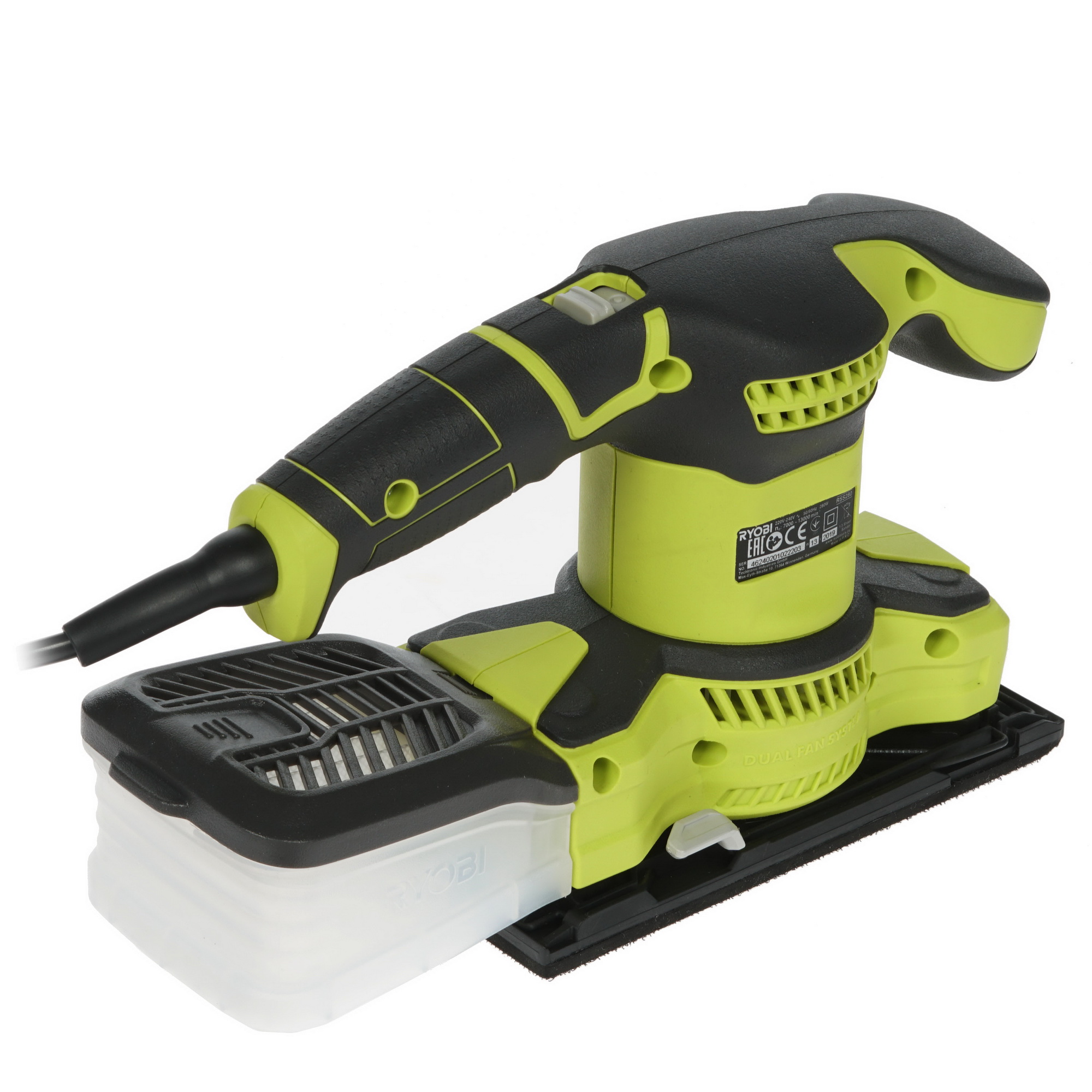 Виброшлифовальная машина Ryobi RSS280-S 8146223 STDN-0103396 - Вид №1