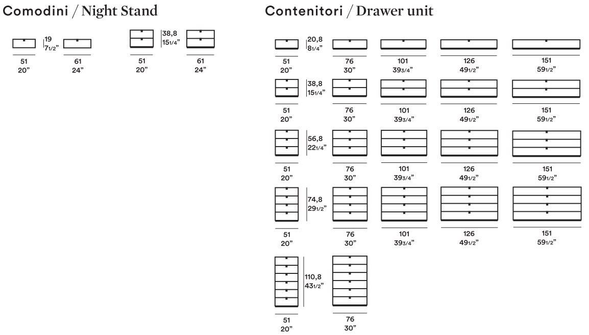 JESSE Прямоугольная тумбочка из дерева с ящиками Defilé sun-id-1516125 - Вид №2