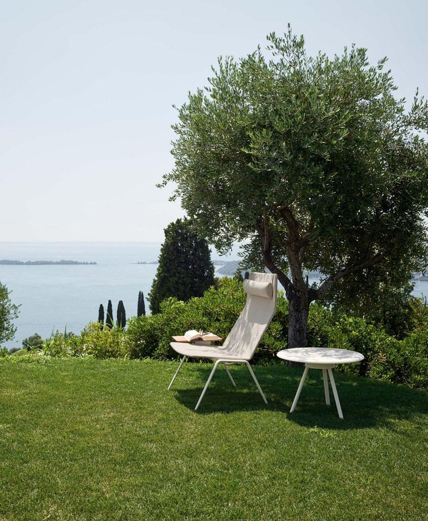 FAST Садовое кресло из алюминия с дренажной тканью Zebra knit 452 - Вид №1