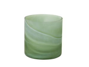 Стеклянный подсвечник