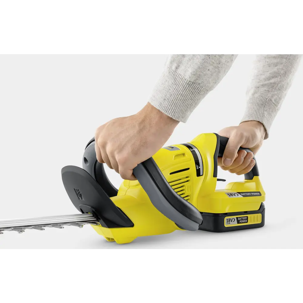 Кусторез аккумуляторный Karcher HGE 18-50 Set 18 В 84771744 STLM-2108293  - Вид №7