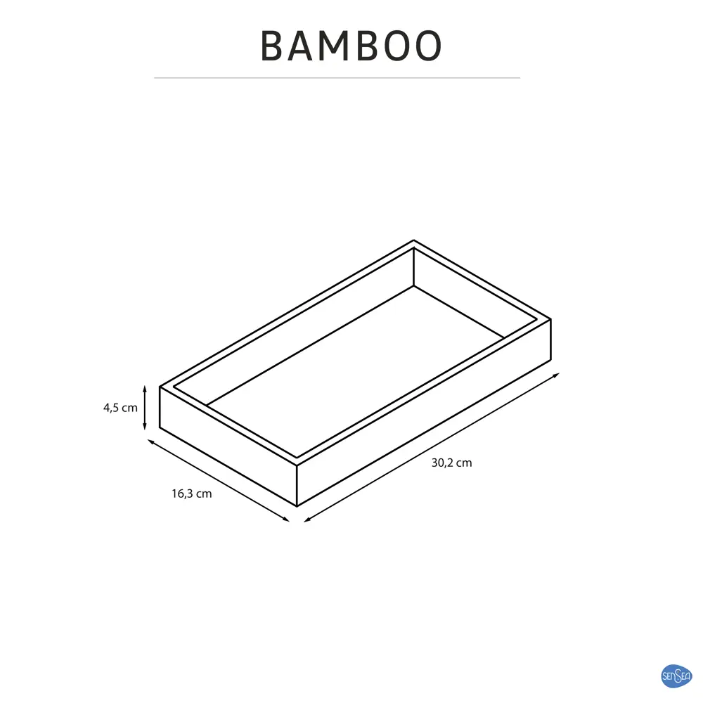 Органайзер Sensea Bamboo для ванной — стильное хранение мелочей 82779375 STLM-0035922 - Вид №9