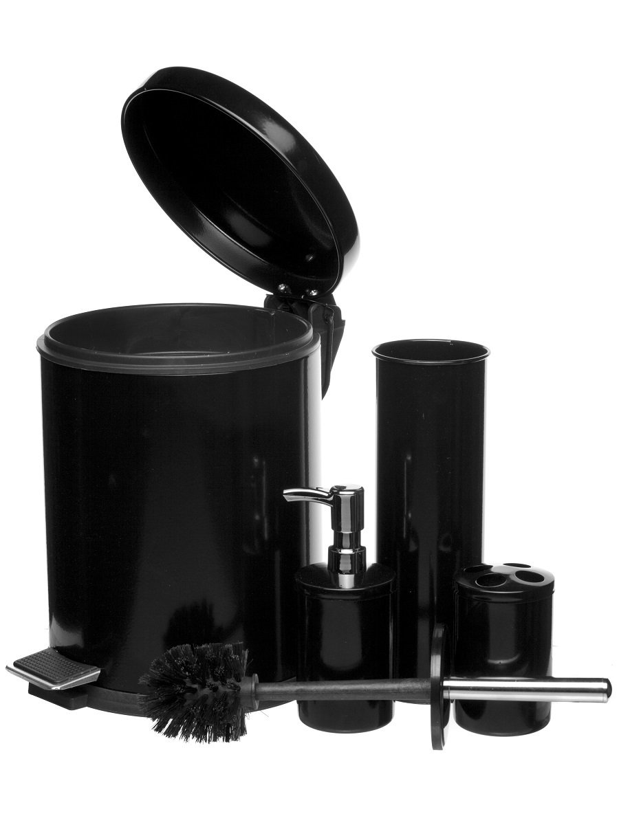 Набор аксессуаров для ванны Aquila 4Set Black NAVAKO 11083 - Вид №1