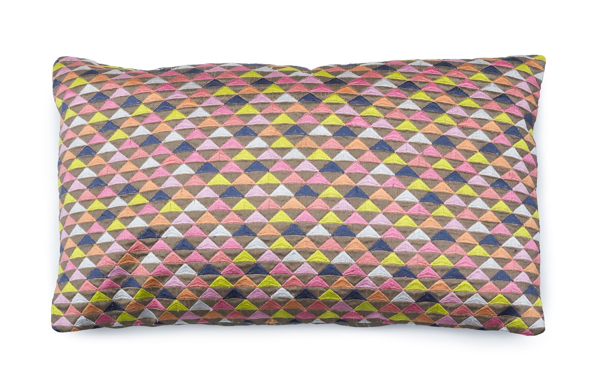 COCTAIL_C подушка декоративная 30/50, вышивка, 85% вискоза, 15% шелк Blanc des Vosges Santreyd 