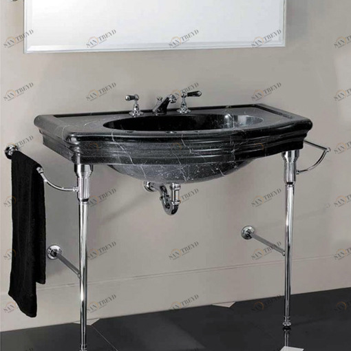 Консоль с интегрированной раковиной из мрамора DEEMPIRENECR Devon Devon EMPIRE CONSOLE Devon&Devon