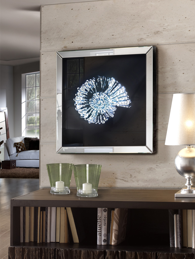 030106 Зеркальная картина 60x60 Schuller Fosil 