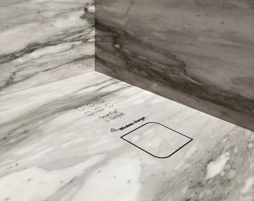 Столешницы для кухни - Мрамор Элит LIGRON LIST282 9024 - Вид №9