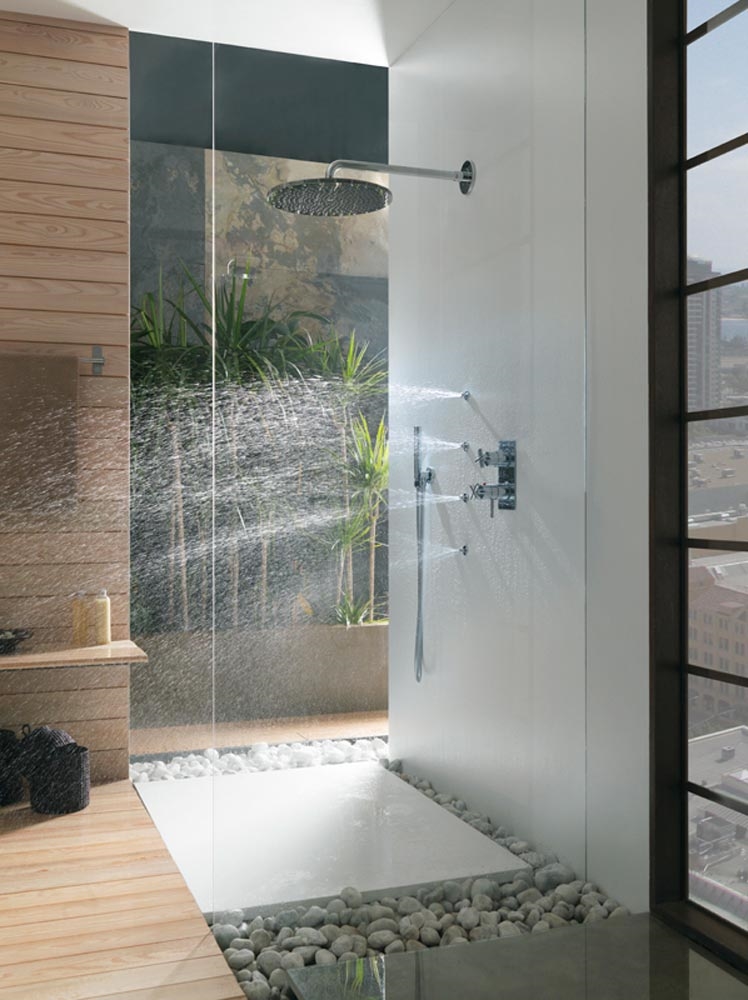 I00153 Потолочный & настенный душ Mini-Mas BOSSINI  - Вид №2