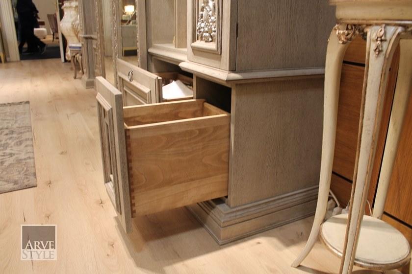 Arvestyle Настенный книжный шкаф из дерева с подсветкой Giulio As-1800 - Вид №12