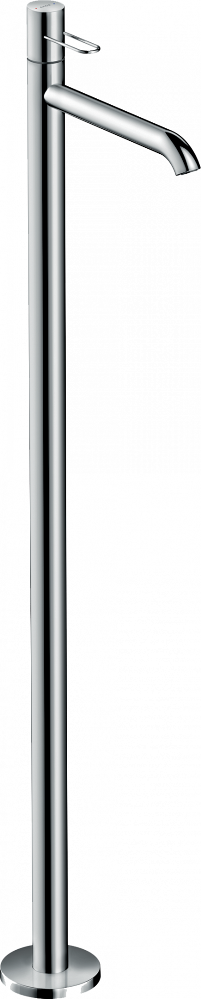 38037000 Смеситель для раковины, однорычажный, напольный, с петлевой ручкой, без сливного набора AXOR UNO