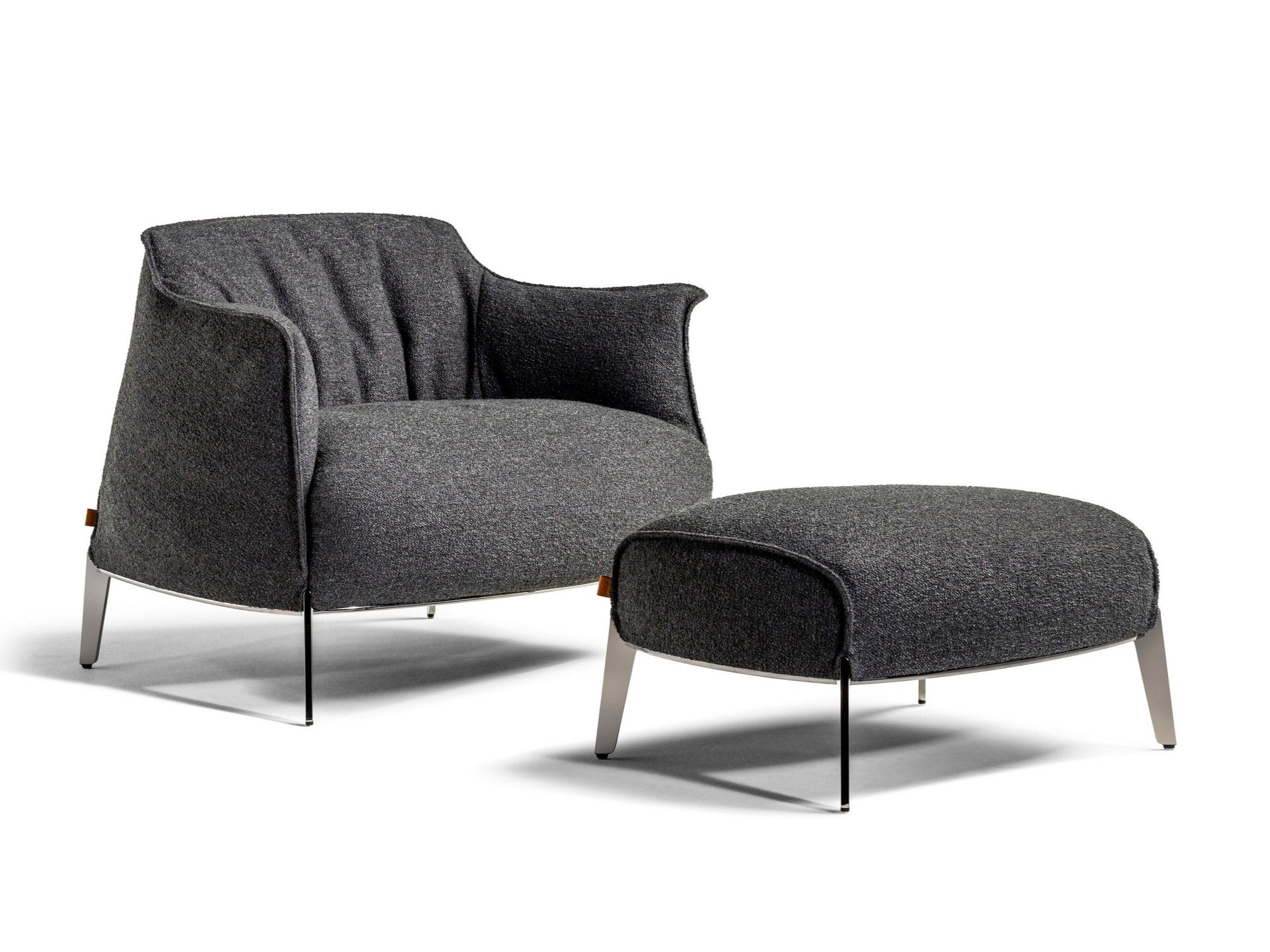 Съемное тканевое кресло с подлокотниками Poltrona Frau коллекция-диваны и кресла ARCH-00019450 - Вид №2