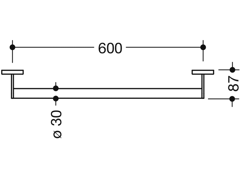 900.36.03360 ручка для захвата HEWI System 900 - Вид №5