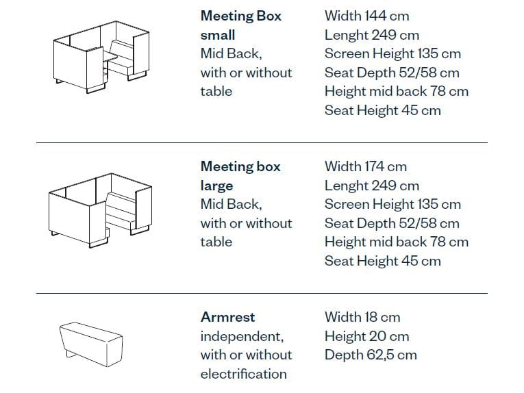 Остров офис модульная мультимедийная ткань Haworth Riverbend ARCH-00100131 - Вид №5