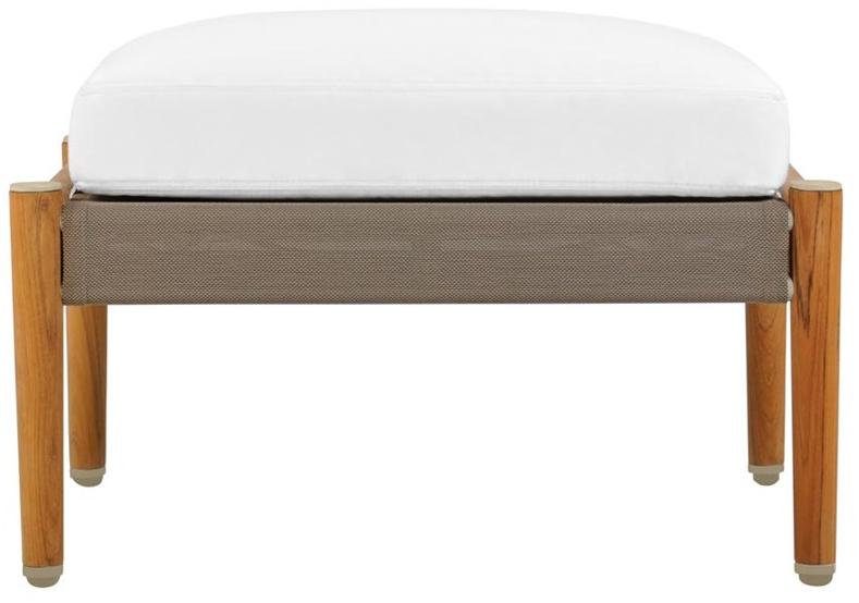 JANUS et Cie Прямоугольная подставка для ног из тика Konos sun-id-1426458 - Вид №3