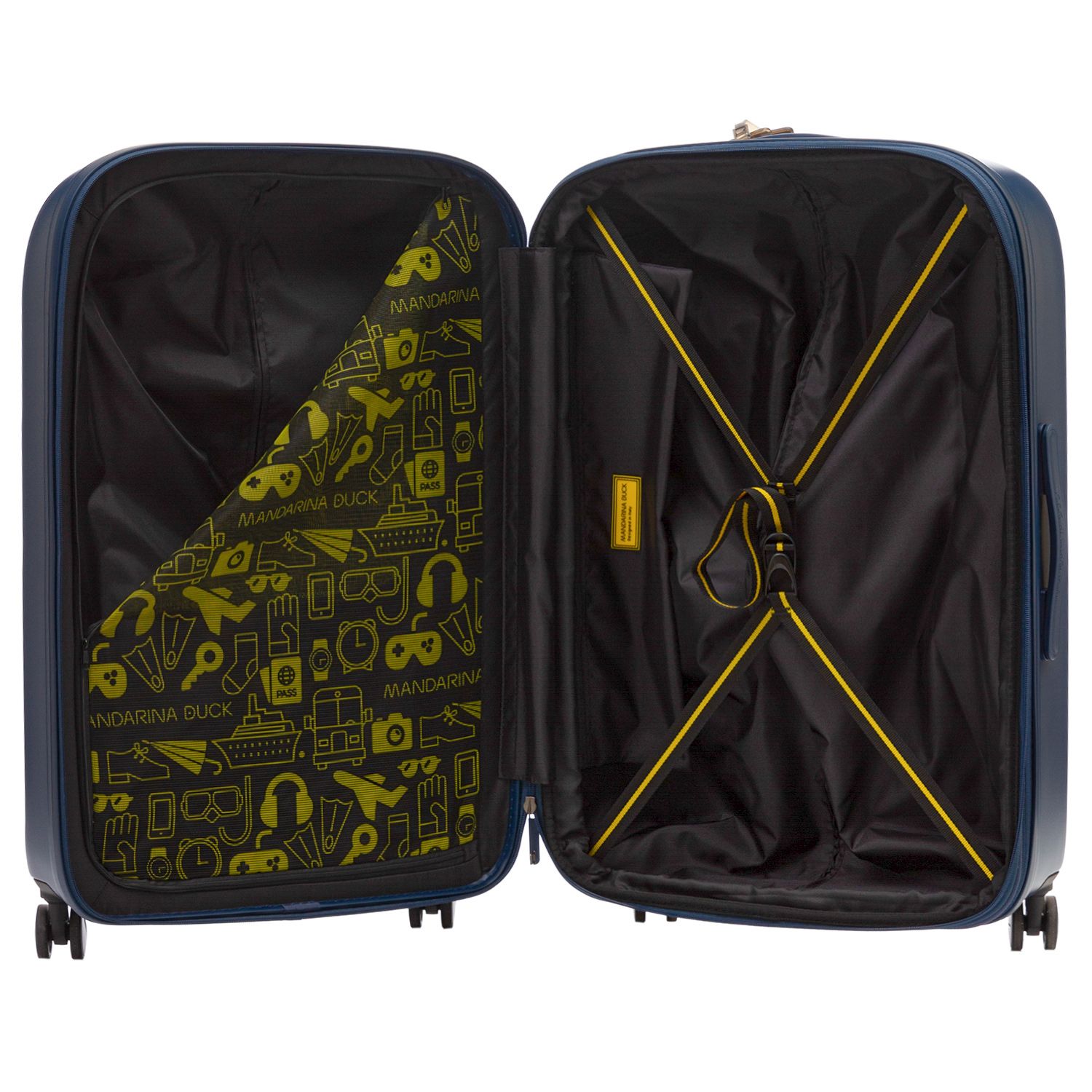 SZV33-23E Чемодан SZV33 Expandable Large Trolley Mandarina Duck Logoduck+  - Вид №2