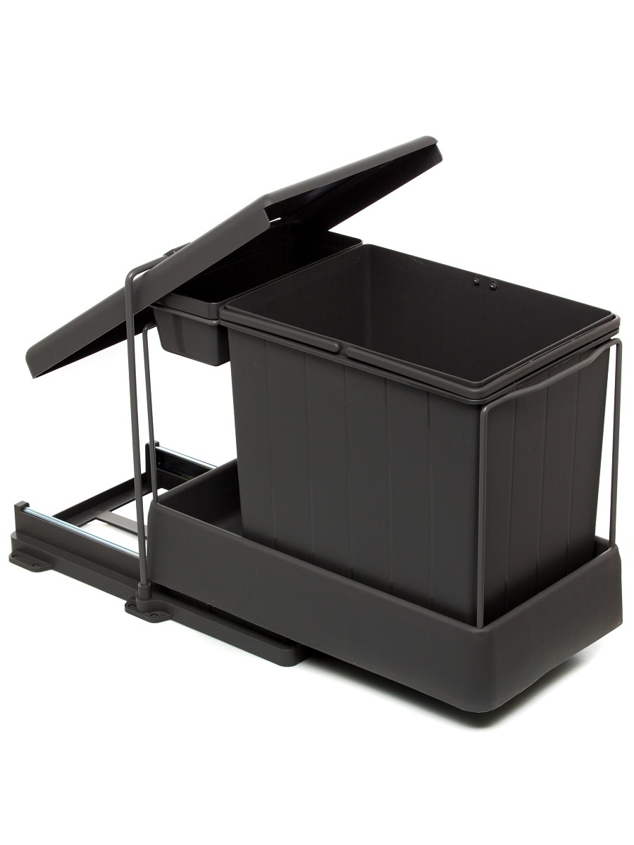 Контейнер для мусора на дверцу Gamma 400/17 Anthracite NAVAKO 10305