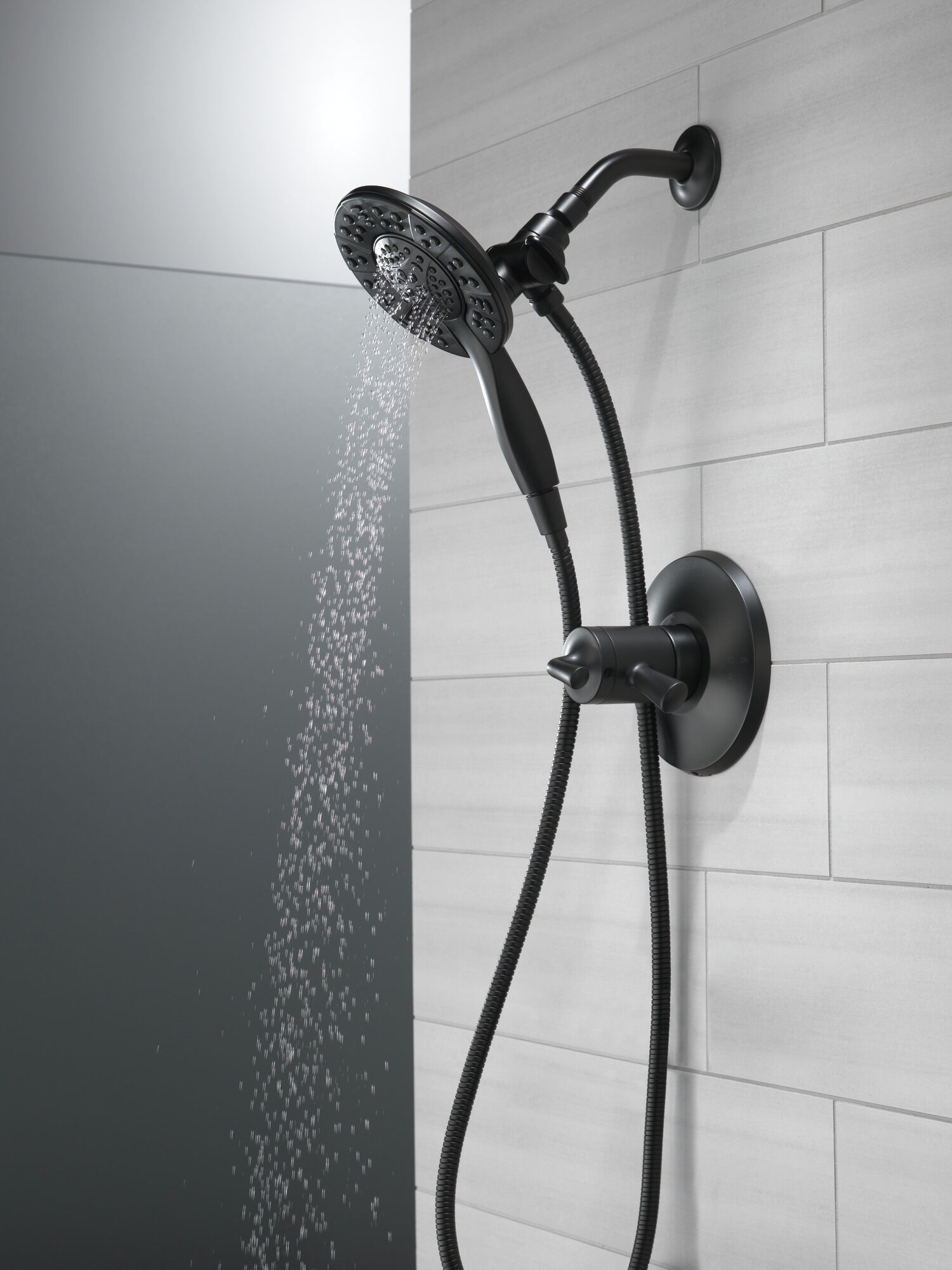 T17233-BL-I Отделка для душа Monitor 17 Series Delta Faucet Kayra Матовый черный - Вид №9